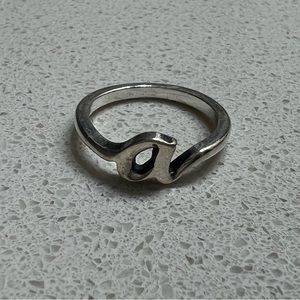 James Avery Script Initial Ring “a” size 6